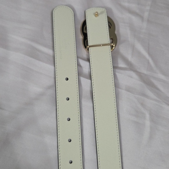 Skinny Gucci Reversible Monogram Belt Gold GG Buckle 90cm main image 6